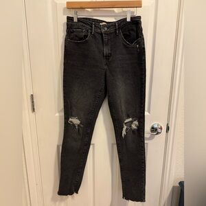 Levi’s 721 Black High Rise Skinny Jeans